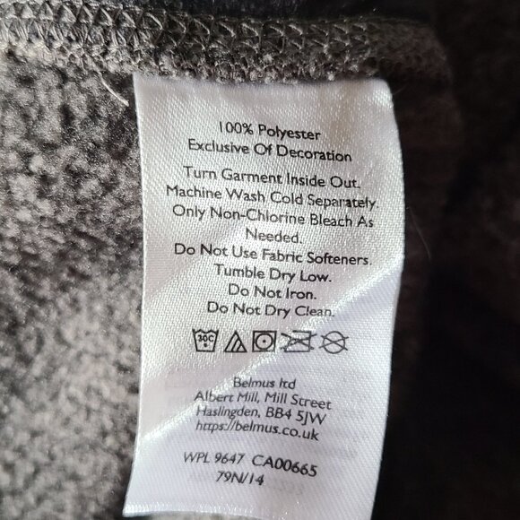 EDDIE BAUER MEN'S CONVECTOR SNAP MOCK SWEATER--BLACK HEATHER - SIZE T2XL - Picture 13 of 15